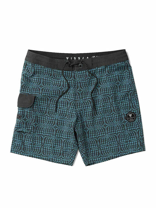 Vissla Vissla Herren-Bademode Bermuda Anthrazit/Blau