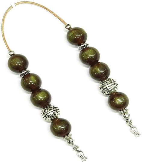 Roloi Komboloi Begleri Made of Mastic Length 27cm Green