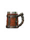 Glass Beer / Cocktail/Drinking / Water / Coffee/Freddo from Inox Steel in Brown Color ac10031
