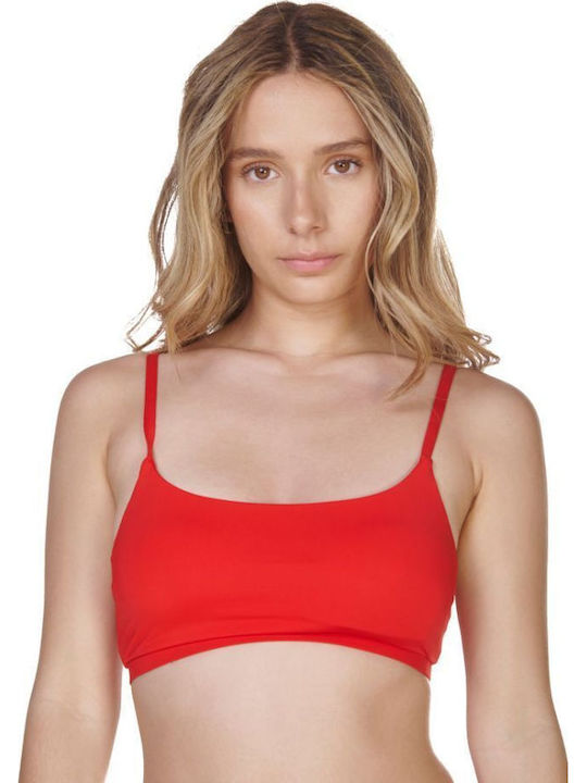 Blu4u Bikini Top B Cup Red