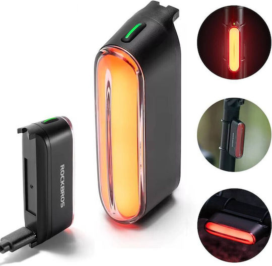 Rockbros RB.LIGHT033 Επαναφορτιζόμενο Οπίσθιο Φως Ποδηλάτου