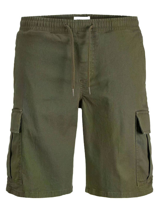 Jack & Jones Herren Shorts Fracht Khaki