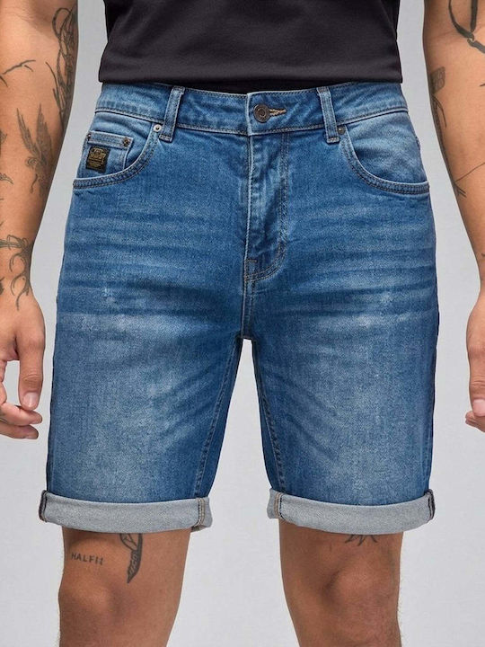 Basehit Ανδρική Βερμούδα Light Blue