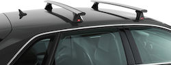 Fabbri Viva 12 Aluminum Silver 116 Cm Car Roof Bars Set