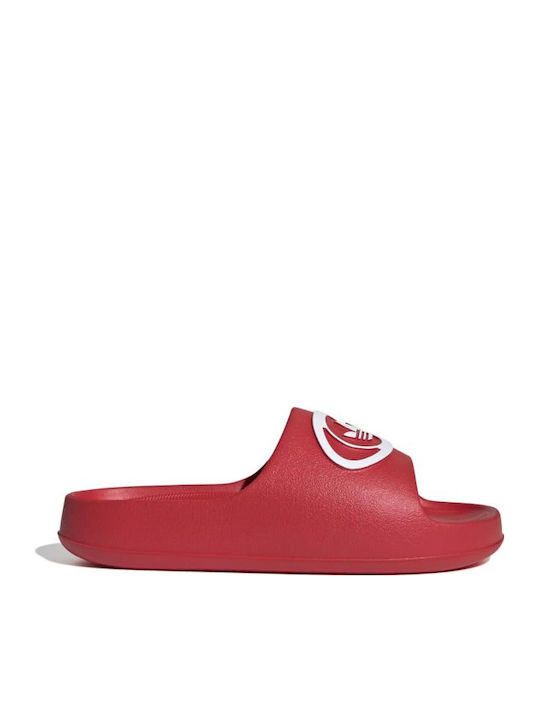 adidas Adilette Slides in Red Colour