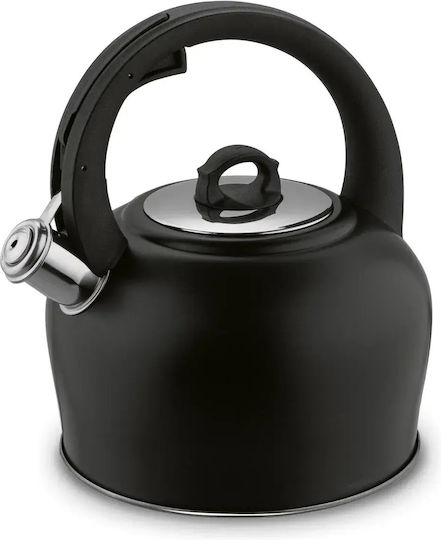 KönigHOFFER Ambition Rostfreier Stahl Teekanne Schwarz 3000ml