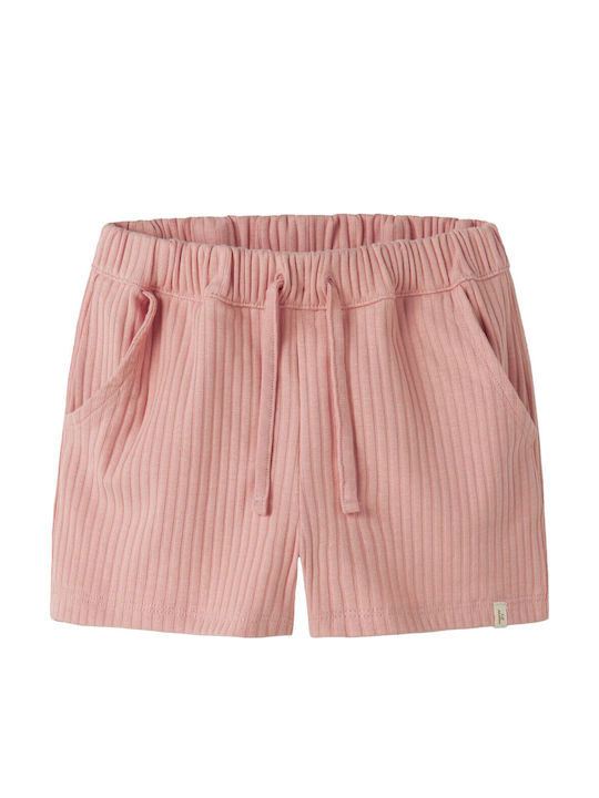 Kids Fabric Pink Shorts Bermuda