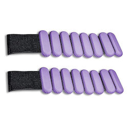 Adjustable Purple Yoga Resistance Fitness Bracelet 450g
