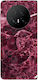 Honor Magic V5 Marble Cherry Transparent Silicone Tpu Θήκη