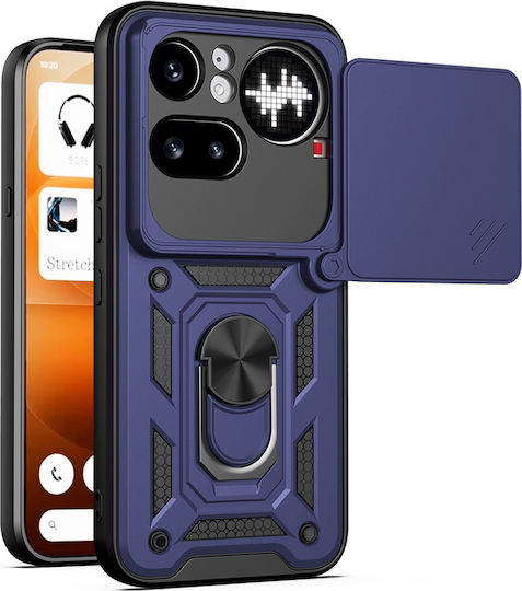 Set Autocolante Inel Magnetic Protecție Cameră Nimic Telefon 4a Pro Albastru