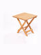 Wooden Outdoor Sitting Room Foldable Table 100x40x40cm