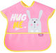 Baby Jem Waterproof Fabric Baby Bib Pink