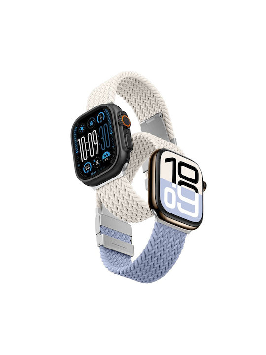 AmazingThing Stoffarmband Beiges (Apple Watch 44/45/46/49 mm)