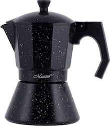 Maestro Espressor Electric Cafetieră Pentru Plită 6 Căni Gri