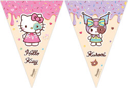 Steaguri Triunghiulare Hello Kitty & Kuromi 230cm Steaguri Triunghiulare Hello Kitty & Kuromi 230cm