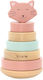 Trixie Stacking Toy Mrs Wooden for 12+ Months