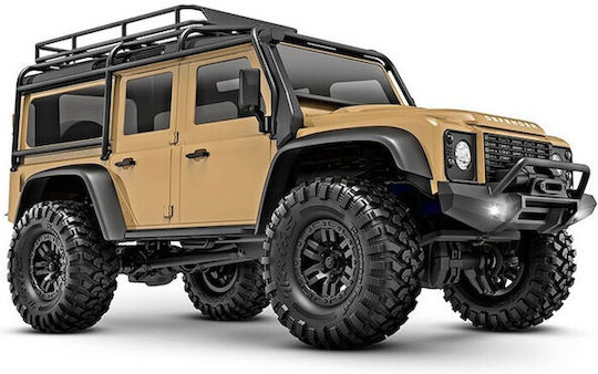 Traxxas Trx-4m Crawler Electric Trail Land Rover Defender Bej Scara 1/18