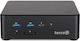 Terra Wortmann AG Micro 6000C Greenline PC (Core i5-1335U/16GB DDR5/500GB SSD/W11 Pro)
