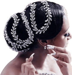Hairband Silver Crystals Rhinestones