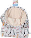 Flamingo Zolux Katzenbett Schlafsack Katzen Mäuse Muster Chatouille 45,5x58x40cm