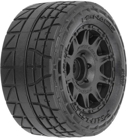 Pro-line Menace F R Street 1/18 Mtd 12mm Set Roți Raid Negre Arrma Granite Grom