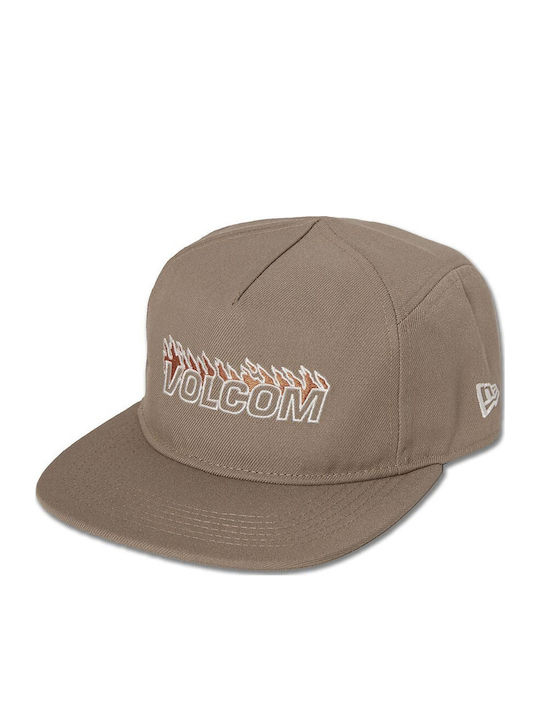 Volcom Tuned Camper Kappen Dunkel Beige D5532105-dtp