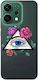 Oppo Reno 14 Eye Flower Transparent Silicone Tpu Θήκη