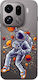 Oppo Find X9 Pro Space Basketball Transparent Silicone TPU Case