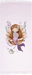 Borea Child Beach Towel Lilac 140x70cm
