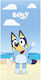 Πετσέτα Θαλάσσης Microfiber Bluey 140x70cm Bluey
