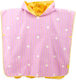 Quut Kid's Beach Poncho Pink 60 x 60 cm