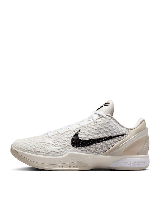Nike Kobe 6 Protro Sail Basketballschuhe Sail / Schwarz / Light Bone / Weiß / Platinum Violet