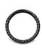 Silver And More Nose Hoop Piercing Earring from Black Titanium