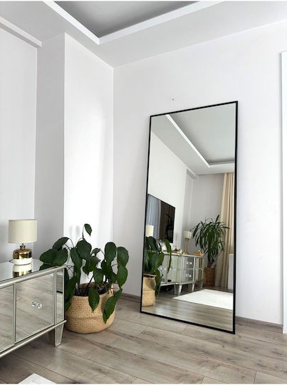 SteweHome STE-010203-P10203 Καθρέπτης Ολόσωμος Ορθογώνιος Μαύρος 180x80cm SteweHome STE-010203-P10203 Καθρέπτης Ολόσωμος Ορθογώνιος Μαύρος 180x80cm
