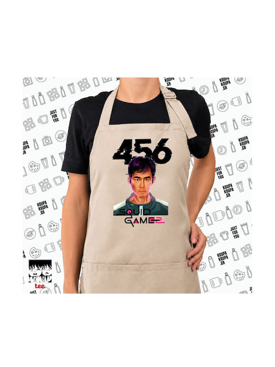 Koupakoupa Squid Game 456 Gi-hun Ποδιά Κουζίνας...