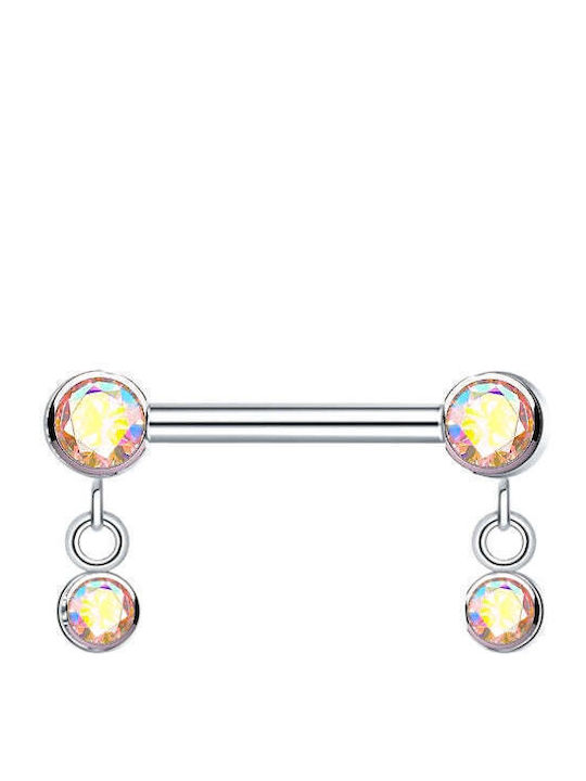 Silver And More Обеца Лостче За Нипел От Титан 14 x 1.6mm