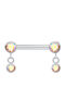 Silver And More Обеца Лостче За Нипел От Титан 14 x 1.6mm