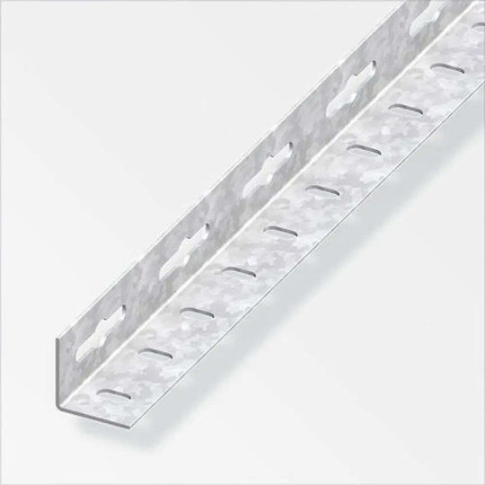 Verzinktes Stahlwinkelprofil 35,5x35,5 mm 1 m Alfer Aluminium