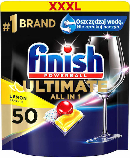 Reckitt 50 Capsule Ecologice Profesionale Pentru Mașina de Spălat Vase