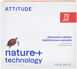 Attitude Little Ones 70 Κάψουλες Πλυντηρίου Πιάτων