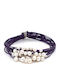Bracelet "Pearl World" Purple