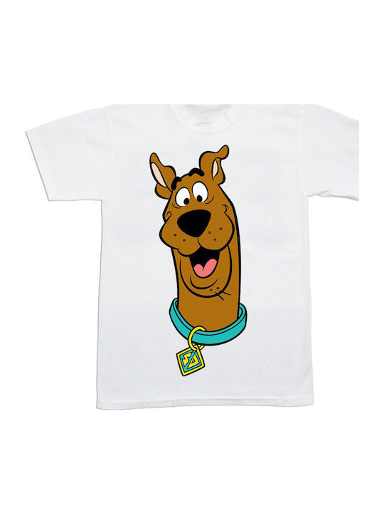 Kids Top White Scooby Doo