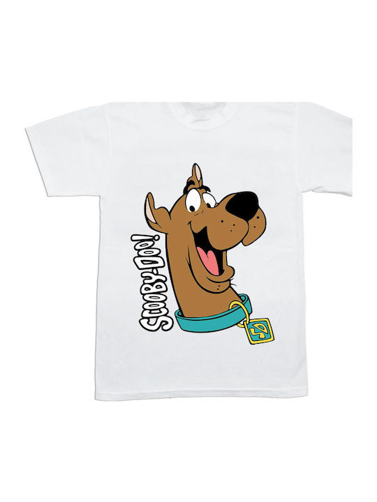 Kids Top White Scooby Doo
