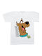 Kids Top White Scooby Doo