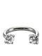 Silver And More Stahl Ohrringe mit Steinen