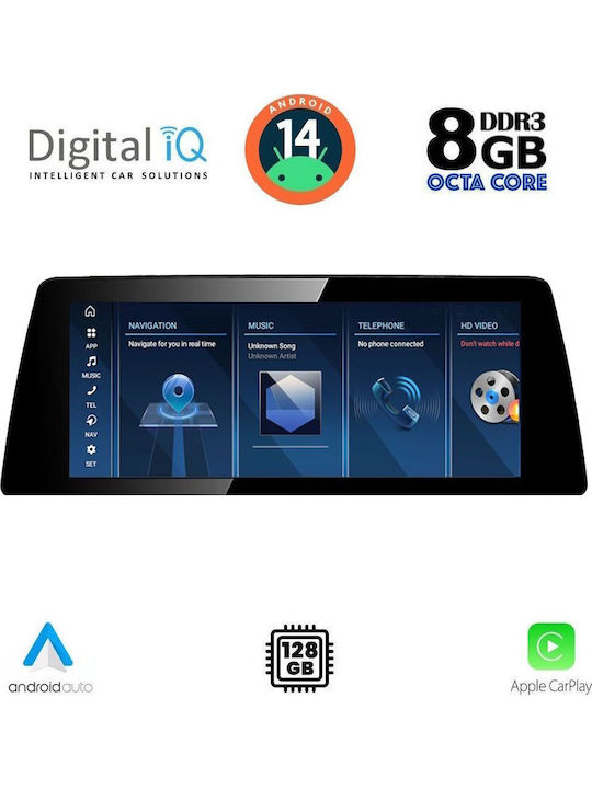 Digital IQ Auto-Audiosystem Für BMW G30 2017-2024 Mit Touchscreen 10.25" Bluetooth USB Eingebautes Wi-Fi GPS Apple CarPlay Android Auto