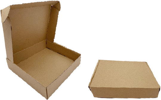 Metron Brown Paper Gift Box 18x5x20cm 120 Pieces