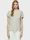 Bluza Damă Tricou Bej