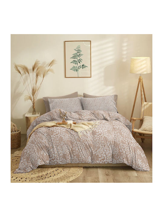 Cokitex Marta Pansy Set Bed Sheets Double with ...