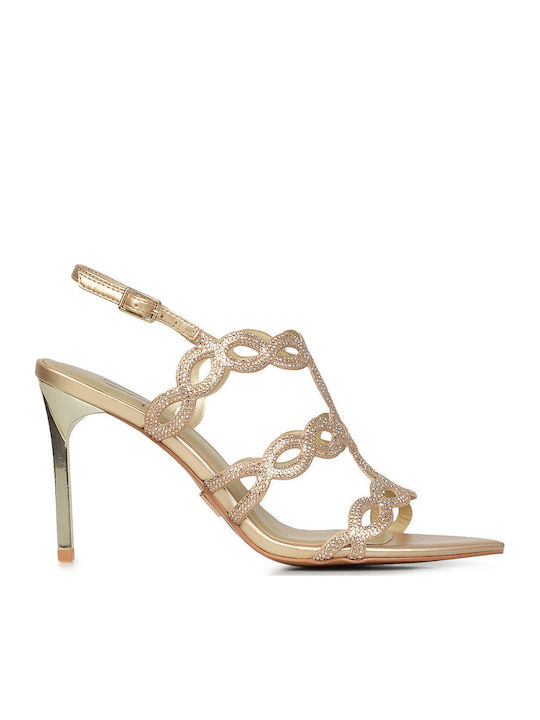 Albano Damen Sandalen Bronze